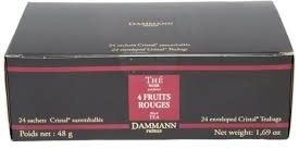 Dammann Frères - Thé 4 Fruits Rouges - 24 sachets individuels