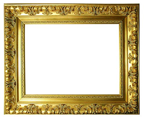 Barockrahmen Gold fein verziert 979 ORO, 60x80 cm Leerrahmen