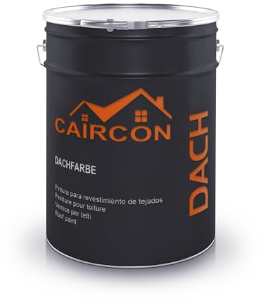 Dachfarbe Sockelfarbe Dachbeschichtung Farbe für Dachziegel Terracotta - 5L