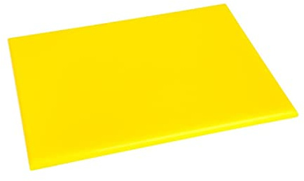 Hygiplas Chopping Board in Yellow - High Density - 12 x 305 x 229mm