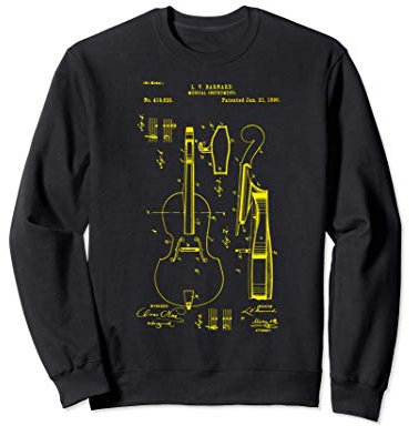 Violoncelle Violoncelle Vintage Violoncelle Sweatshirt