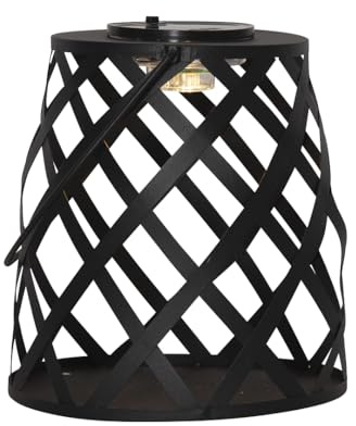 Star Trading Solarlaterne Calabria LED Gartenlaterne Solar 19x20 cm