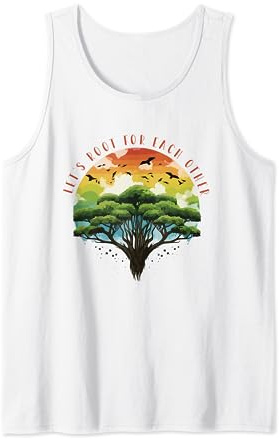 Let's Root For Each Other Earth Tank Top