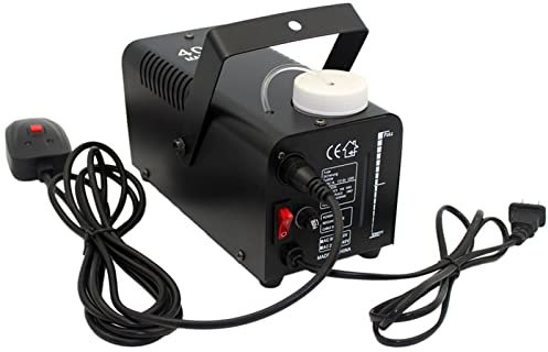 LANAZU Machine à fumée de noël 400W, Machine d'atmosphère de fumée de scène, Machine à Brouillard, adaptée aux Mariages, fêtes, Effets de scène (Remote Control)