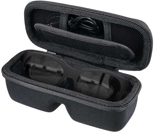 Khanka Hartschalenetui für XREAL One Pro/One/Air 2 Pro/Air 2/Air AR-Brille | Für XREAL One Pro/One/Air 2 Pro/Air 2/Air AR-Brille;Hartschalenetui zur Aufbewahrung,Nur Etui