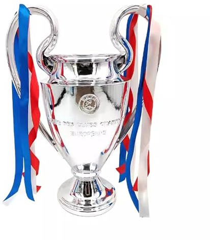 NaiiiL 2024 Neue Fußball Champions League Pokal Trophäe Kostenlose Gravur Für Gedenkfans Geschenke,32cm