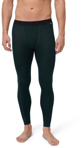 DANISH ENDURANCE Merino Funktionsunterhose Herren, Mittelschwer 180 g/m² | Merino Thermounterhose, Warm, Geruchshemmend & Atmungsaktiv, für Wandern & Skifahren