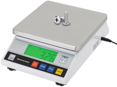 Laborwaage 0.01g Präzisionswaage Digitale Analysenwaage mit Umrechnung/Zählung/Tara/Null-Funktionen, Elektronische Waage Schmuck Wissenschaftliche Waage mit LCD-Anzeige