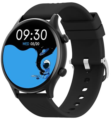 Yihou Smartwatch da donna, orologio sportivo alla moda, chiamate Bluetooth, monitor della salute con cardiofrequenzimetro, monitoraggio della pressione sanguigna, notifica di monitoraggio del sonno