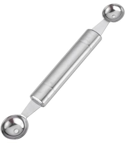 Melon Baller Stainless Steel Comfortable Handle Ice Cream Scoop for Fruits Cake Party Home