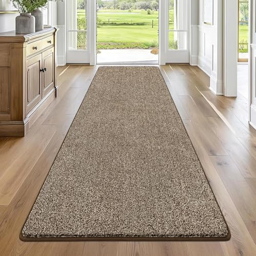 Enyhom Alfombra Pasillo Larga 80 x 240 cm Antideslizante Alfombra Cocina Lavable Absorbente Alfombras de Pasillo Duradera Tapete Corredor Dirt Trapper Felpudo Entrada Casa para Puerta, Pasillo, Cocina