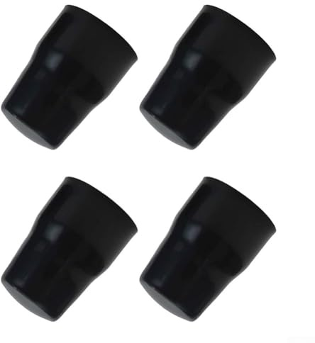 Oniissy Radiator Valve Cap ABS Plastic Push-Fit Replacement Cover Black Install Protection Safety Child Pet Proof Fit Heating System(4pc)