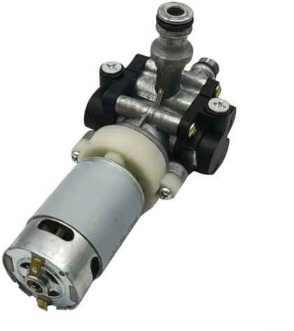 Pompa a stantuffo motorizzata per idropulitrice senza fili da 21 V con supporto per collegamento diretto per rubinetti e tubi da giardino
