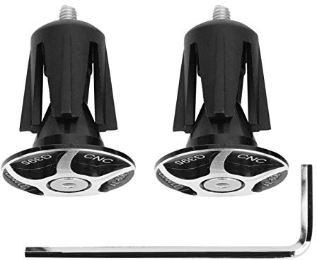 2 pièces Prise de Guidon vélo Embouts de Guidon CNC Prise de Guidon Pliant poignée de vélo poignée de Barre extrémités Cyclisme Accessoire de Sport