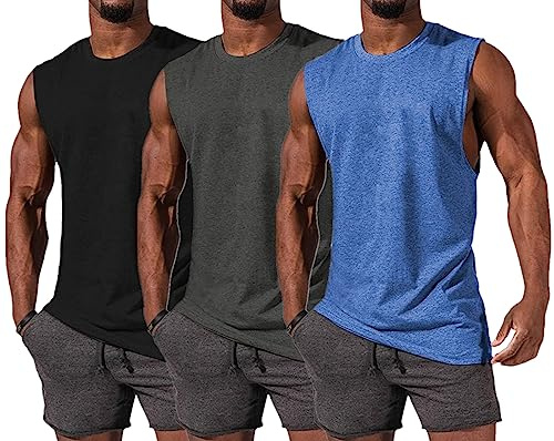 HOTCAT Tank Top Herren Ärmelloses Muskelshirts Gym Sport Unterhemd Männer T Shirt Herren Fitness Weste