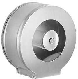 INFJMH Spender Rollen-Toilettenpapierhalter, Edelstahl-Papierhandtuchspender, Wandmontage, kommerzieller Jumbo-Toilettenpapierspender mit Schlüsselschloss für öffentliche Plätze Papiertuchspender