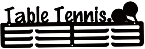 FLCPJGV Sport Medaillen Aufhänger Medaille Hängen Rahmen Rack Medaillen Display Aufhänger Halter Medaille Halter, Tischtennis