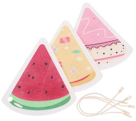 GAROZATION 3pcs Kitchen Sponges Dishwashing Sponge Scrub Absorbent Cleaning Cloths