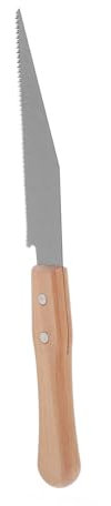 HOMSFOU Serrucho De Mano Para Cortar Madera De Tracción Japonesa Mango De Madera y Dientes Finos, Adecuado Para Carpintería De Mortaja y Espiga En Casa