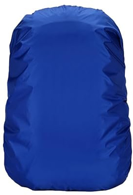 Housse de Sac à Dos Imperméable - Protection Anti Pluie et Poussière pour Sacs à Dos de 40L à 45L - Couverture Résistante aux Rayures pour Voyage, Escalade et Activités de Plein Air - Bleu Royal