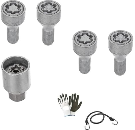 BULLONI ANTIFURTO STARLOCK CON CERCHIO IN LEGA BULLONE (DADO) ANTIRAPINA AUTO COMPATIBILE CON CUPRA Formentor dal 2020 in poi ZA/E KIT 4 BULLONI (DADI)+1 CHIAVE OMOLOGATO