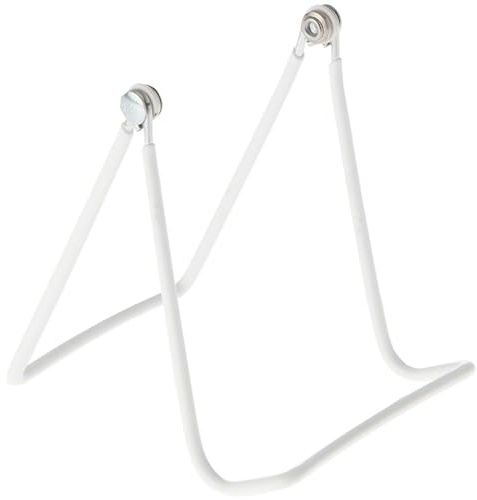 GIBSON HOLDERS 2A Adjustable White Wire Display Easel, 3.625 W x 4 D x 4.5 H, Pack of 12