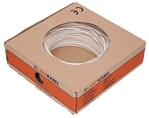 Lapp Kabel Litze H05V-K 0,5mm² weiß 100M 4510051