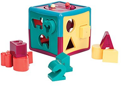 Battat Shape Sorter Cube Baby Toy