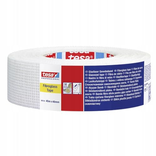 Ruban adhésif toilé tesa® Professional tesa 60101-00001-00 blanc (L x l) 45 m x 50 mm acrylate 1 pc(s)
