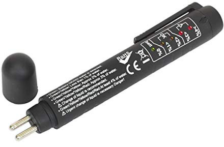 Sealey VS0274 Pocket Brake Fluid Tester , Red