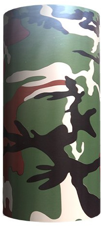Mauk® selbstklebende Carbon Folie Armee Camouflage, Maße: 152 x 500 cm, Autofolierung, Küchenfolie, Motorradfolierung Folierung Grau, 7-Einheiten