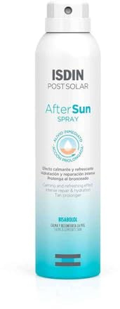Isdin After Sun Spray, Lugnande och uppfriskande effekt, återfuktande och intensiv reparation - 200 ml