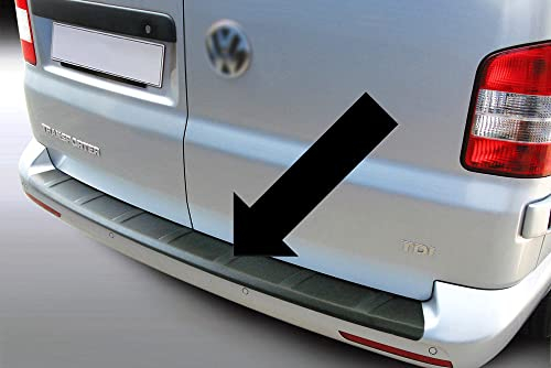 Richard Grant Mouldings Ltd. Original RGM Ladekantenschutz schwarz gerippt passend für Volkswagen VW T5 Caravelle und Multivan mit schwarzer Stoßstange Baujahre 06.2012-03.2015 RBP737