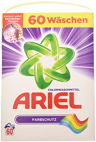 Ariel Lessive en poudre avec protection de couleur 60 lavages 3900 g