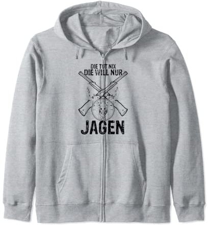 Jägerin Geschenk Jagen Jagdbekleidung für Damen Geschenk Kapuzenjacke