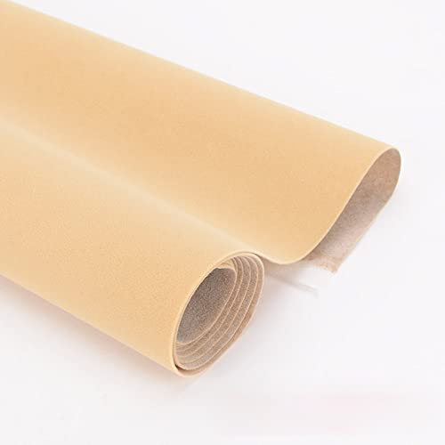 HARICSET Bastelfilz Selbstklebend 148 cm Breit Kinder Vliesstoff Stoff Filzplatten zum Filzuntersetzer Basteln Nähen DIY Patchwork(Size:1.48 * 2m,Color:Aprikose)