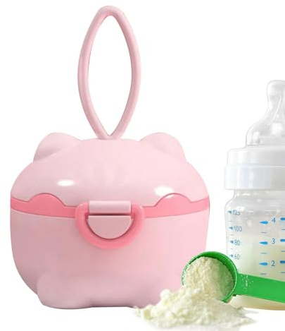 Powder Formula Travel Container - Aufbewahrungsbehälter Milchbehälter - Reiserezulen-Spender, Milchpulverbehälter, Formula Pitcher Mixer für Reisen im Freien