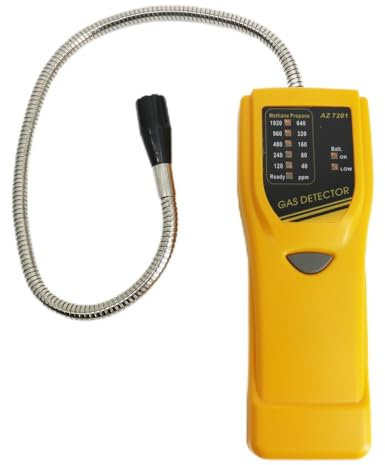 AZ7201 Portable Methane Propane Gas Leak Detector Gas Detector CH4 Gas Leakage Meter