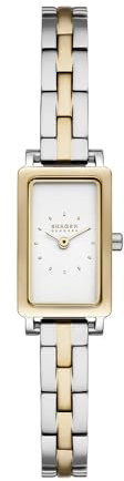 Skagen Hagen Watch for Women, Quartz Two Hand Movement with Stainless Steel or Leather Strap
