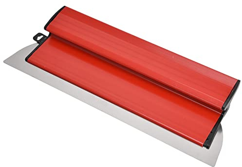 Lama per Spatola per Lisciatura, Design con Impugnatura Ergonomica, Lama per Rasatura per Finitura del Muro a Secco, Adatta per Gesso, con Lama Larga 40 Cm, per Raschiare il Muro