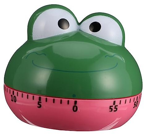 POPETPOP Timer Meccanico a Forma e Cartone in Cucina di Animato Animale Funzionamento Semplice Regalo per Studio