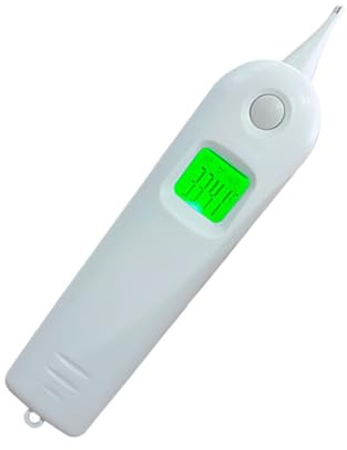 Genaue Temperaturanzeige für Haustiere, LCD-Display für Hunde, Katzen und Nutztiere