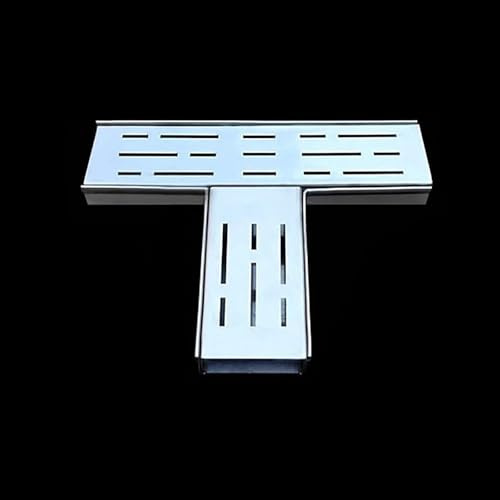 Canale di drenaggio sottile in acciaio inox, versatile, per garage, piscina, grondaia, grondaia, kit per gazebo, 3,5/5 cm di larghezza