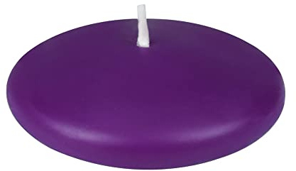 3 Inch Purple Floating Candles