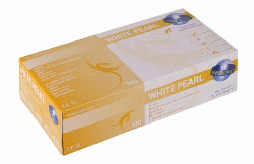 Unigloves White Pearl Nitrilhandschuhe Nitril Handschuhe OHNE LATEX Größe Small