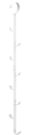 YAMAZAKI 7647 SMART Closet Hanger, white, Steel, 6 x 5 x 54 cm