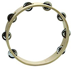 Goldon 35210 Headless Tamburin mit 8 Schellen