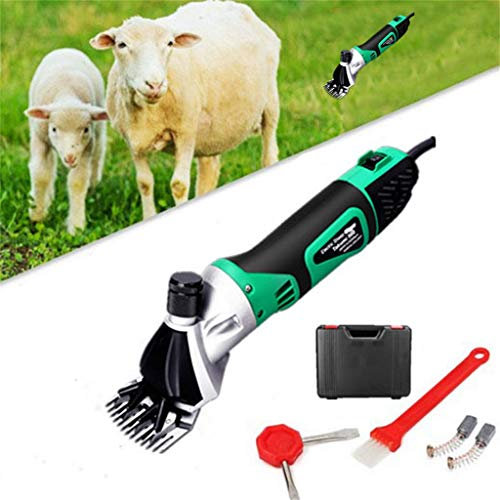 ZZQ-Le rasage Électrique Professionnelle Cisaillement Animal Tondeuse Moutons Cheveux Tondeuse Mouton Animal pour Aanimal Toilettage Tondeuse À Moutons Machine 6 Vitesse Réglable 500W