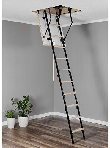 Bodentreppe Mini Thermo Speichertreppe 80x70 Holz Metallleiter