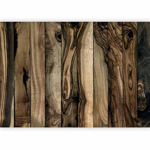 murando - Papier Peint Panoramique Intissé Chambre, Bois, 300x210 cm | Fabrication EU, Tapisserie Murales Papier Peint, Revêtement Mural, Papiers Peints, Poster Mural, Effet Bois, Décoration